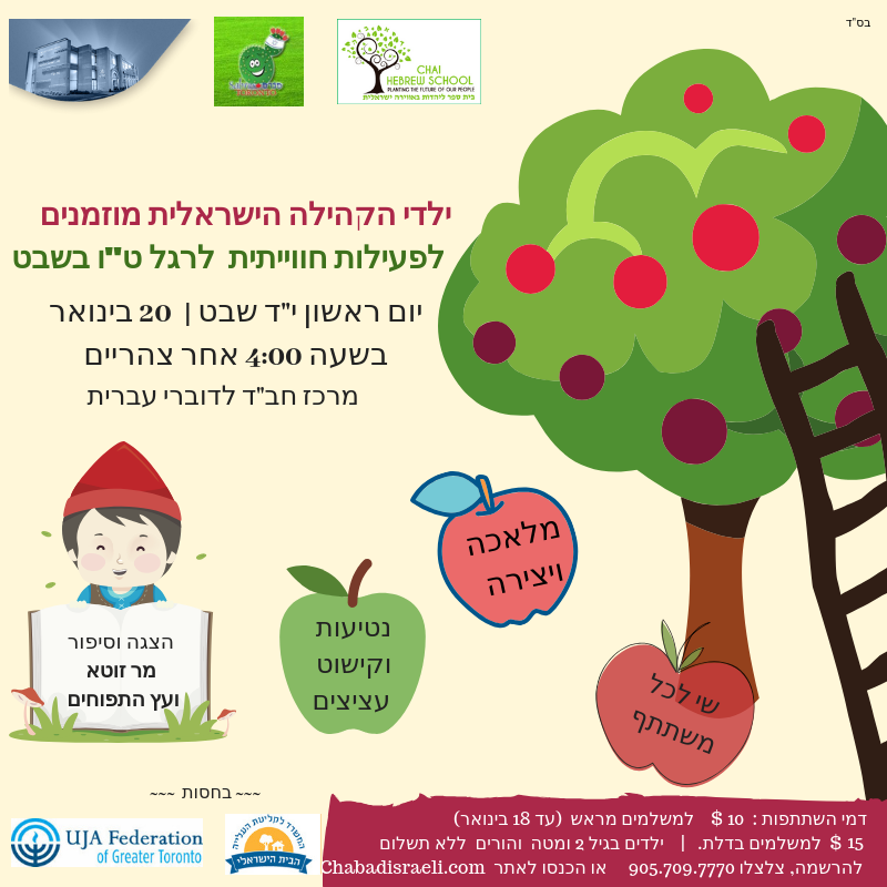 Banner Image for Tu B'shvat for Children